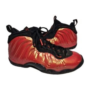 Nike Little Posite One (GS) Youth Size‎ 7 Habanero Red Sneakers 644791-603